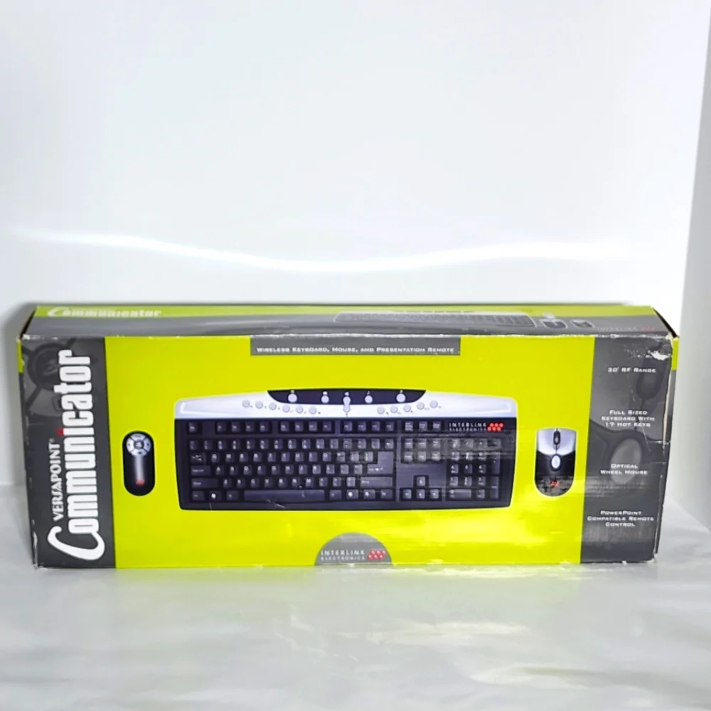 VERSAPOINT Interlink electronics communicator wireless keyboard, mouse, …